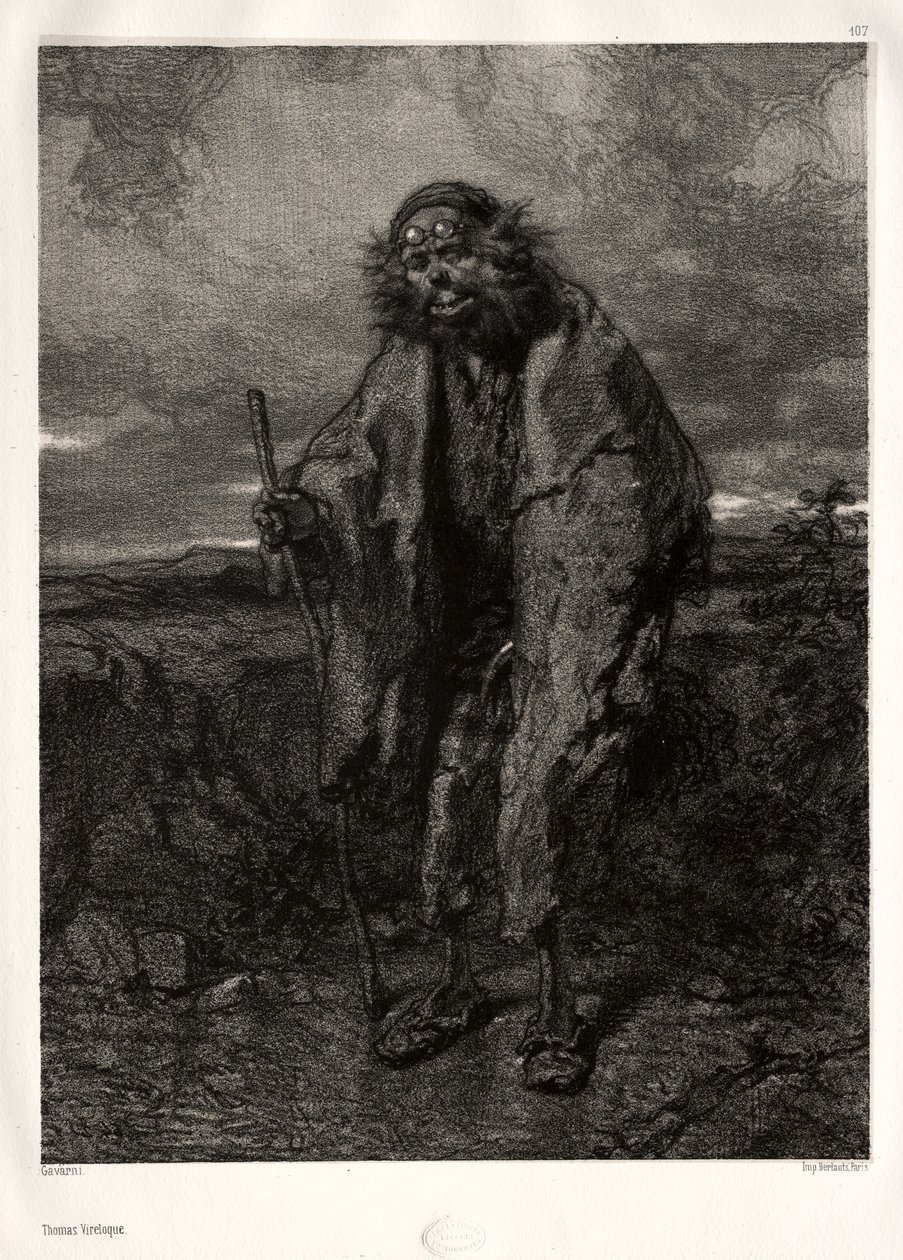 Artistes anciens et modernes : Thomas Vireloque - Paul Gavarni