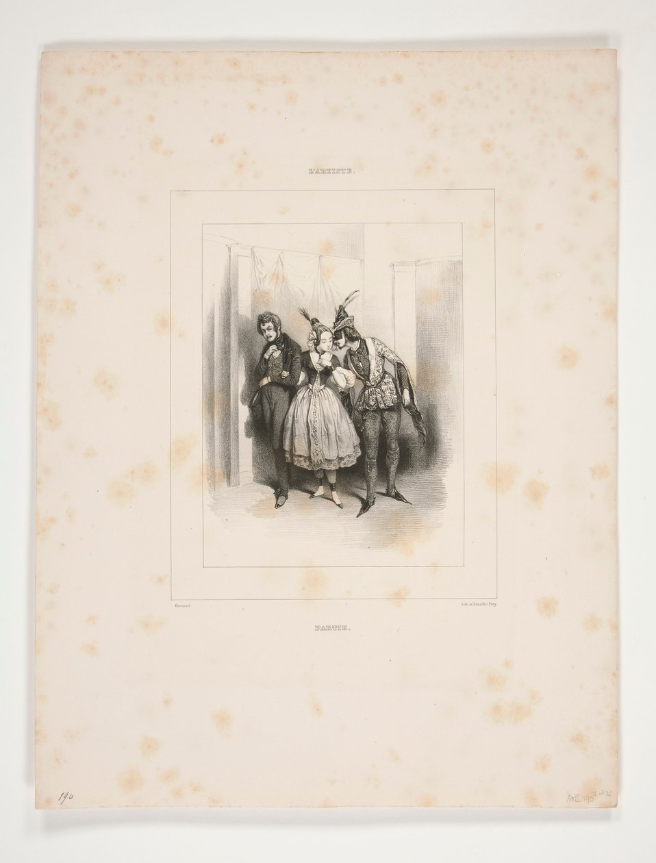 Partie - Paul Gavarni