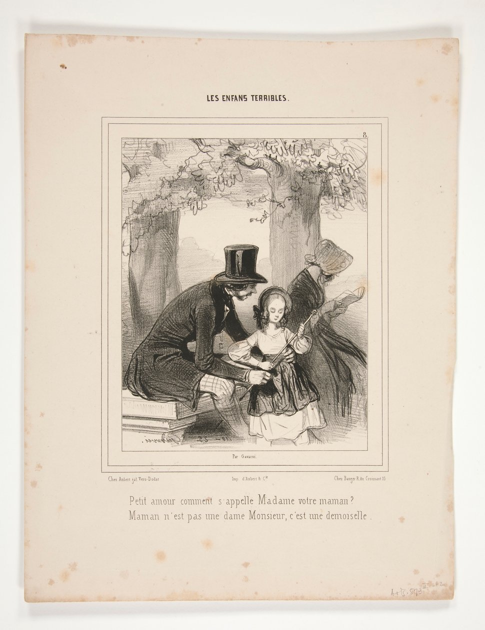 Petit amour, comment s - Paul Gavarni