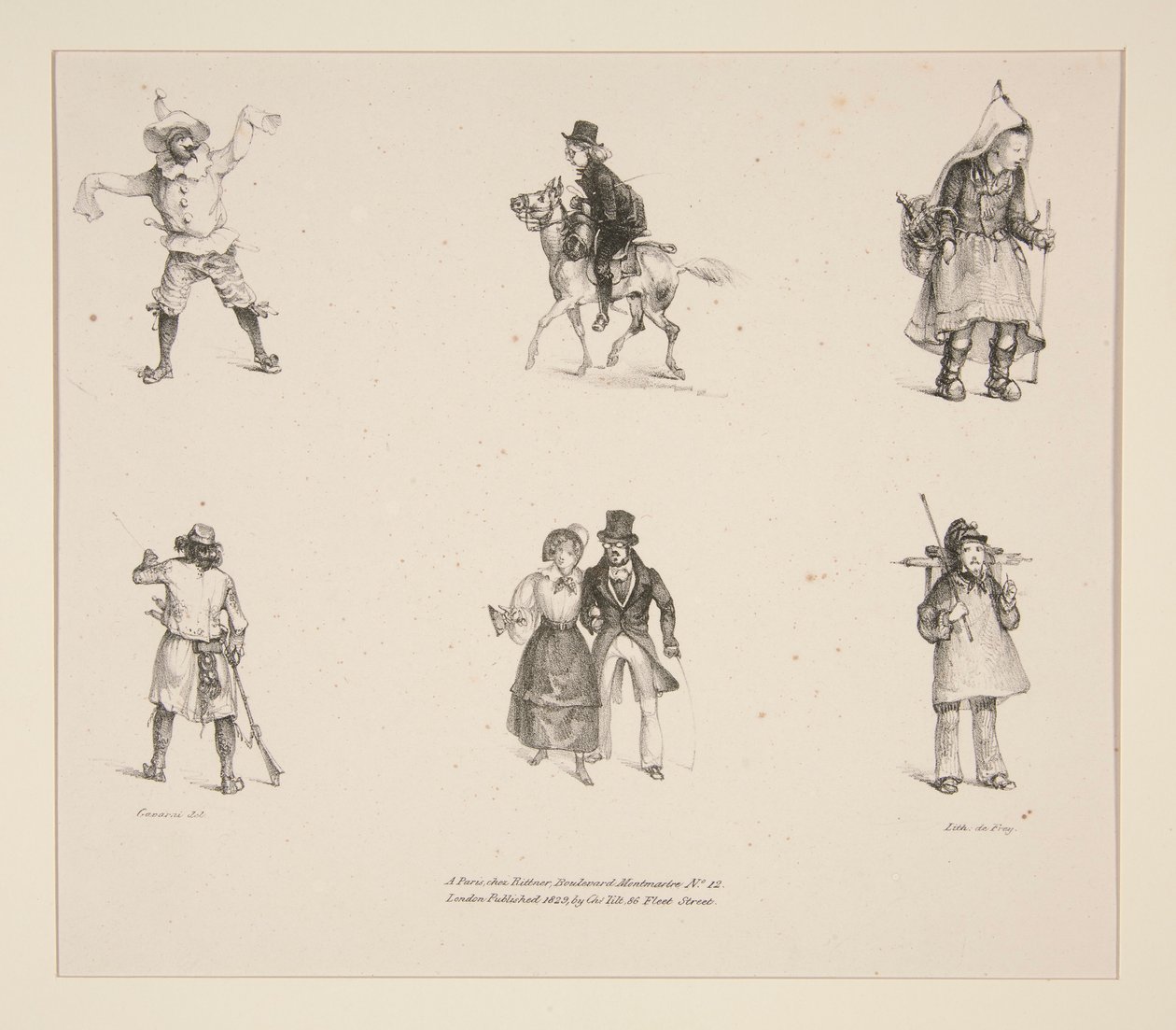 Petites figures XVI. - Paul Gavarni