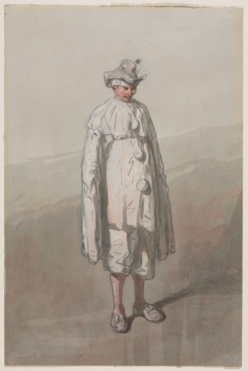 Pierrot - Paul Gavarni