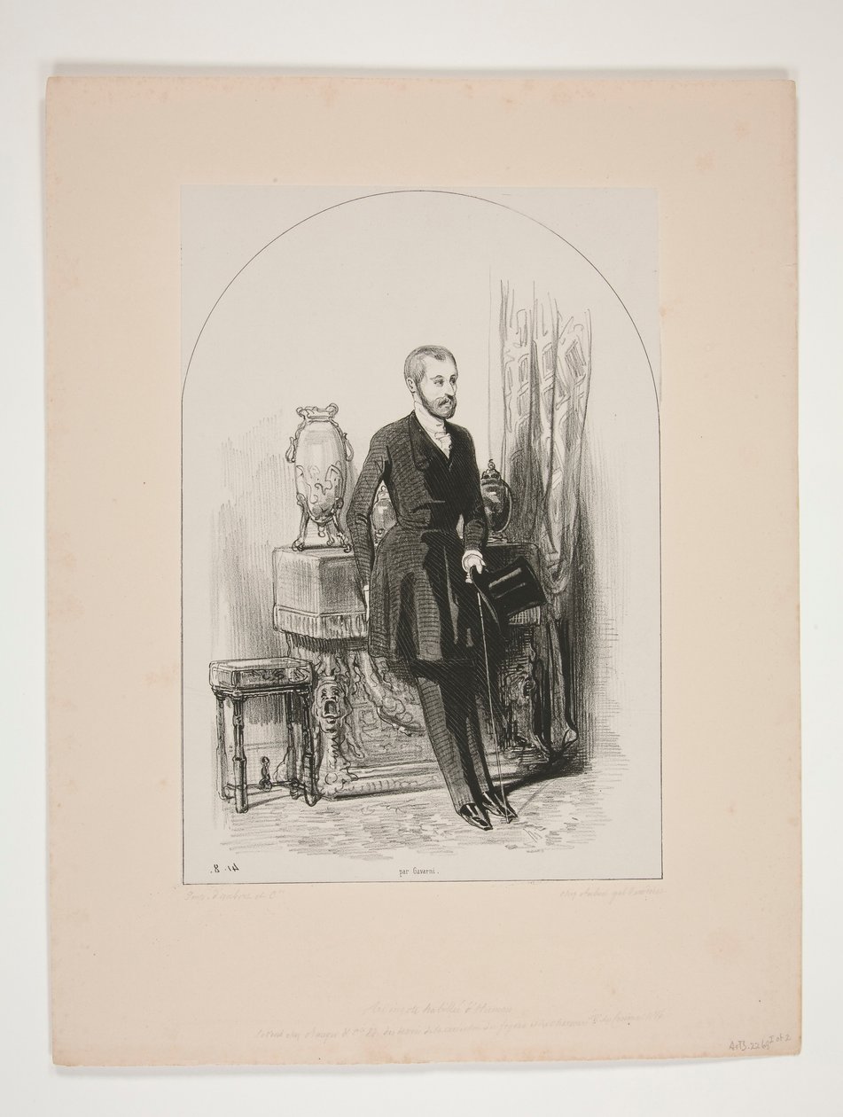 REDINGOTE HABILLÉE D - Paul Gavarni