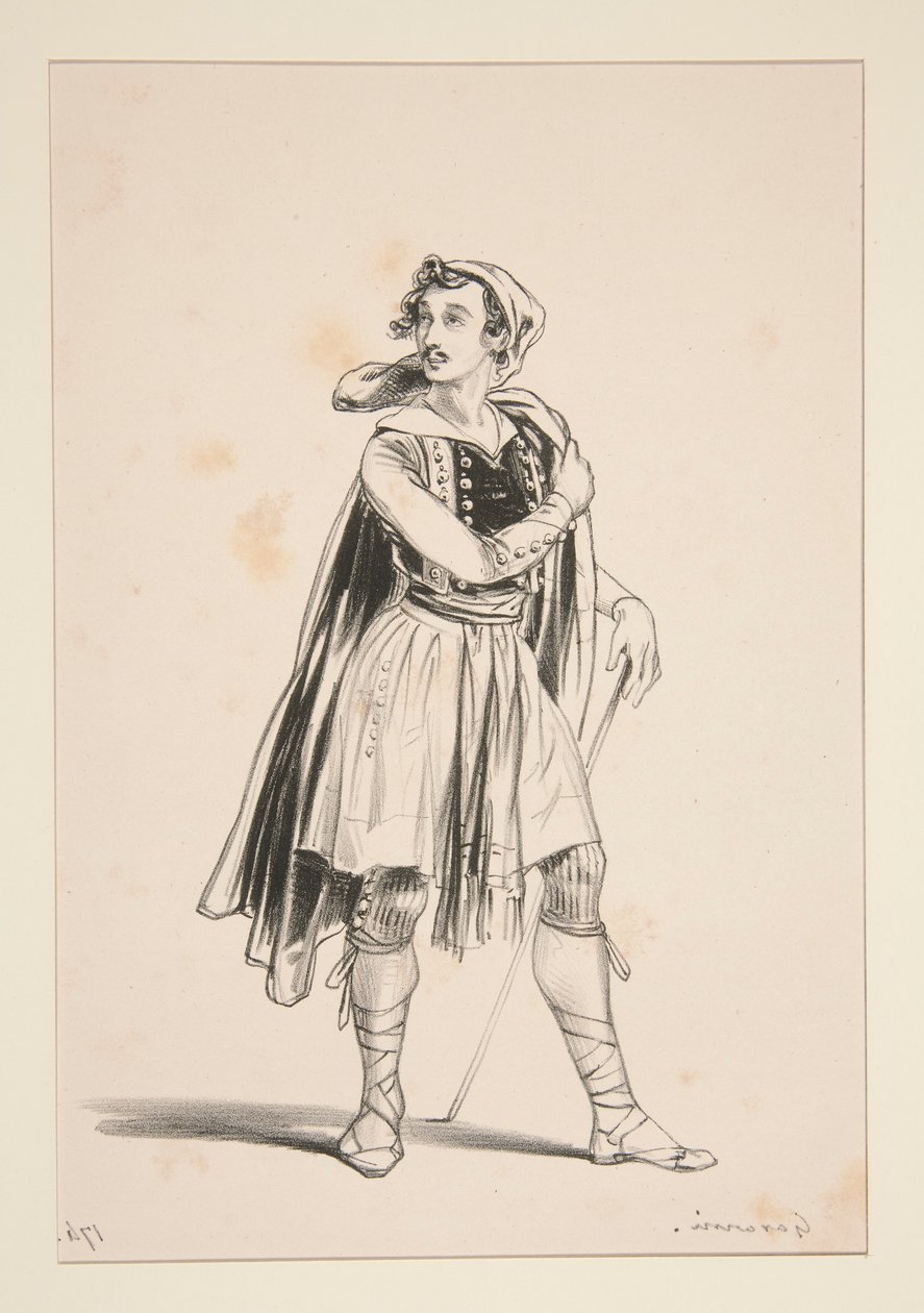 VALENCIEN. Bonnet de laine. - Paul Gavarni