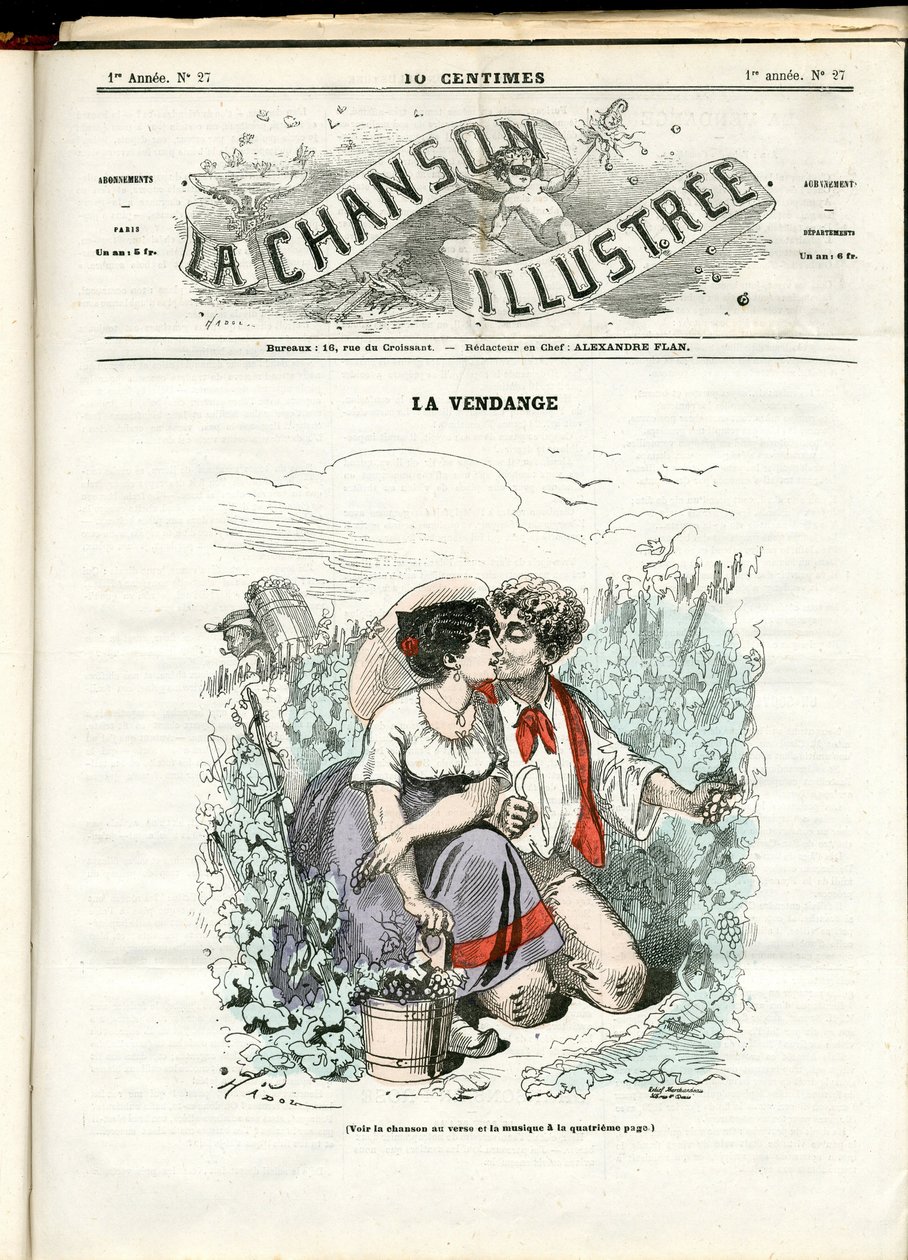 La Chanson illustrée (magazine), numéro 27 - Paul Hadol