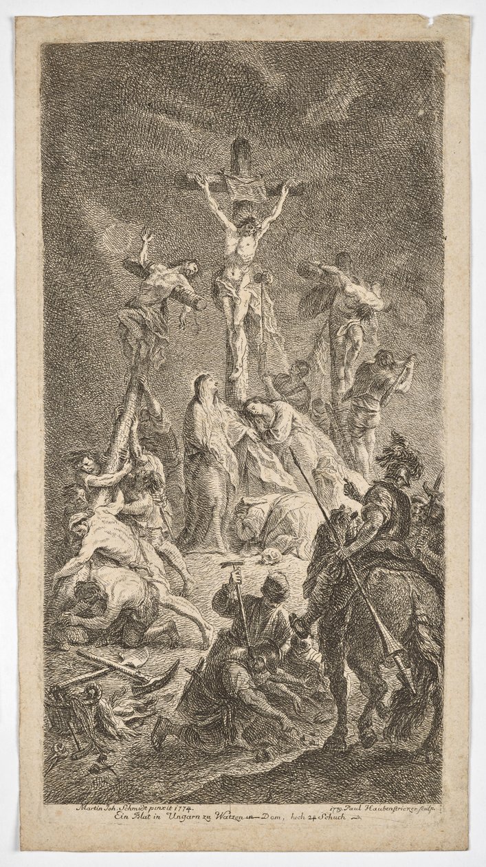 Crucifixion du Christ - Paul Haubenstricker