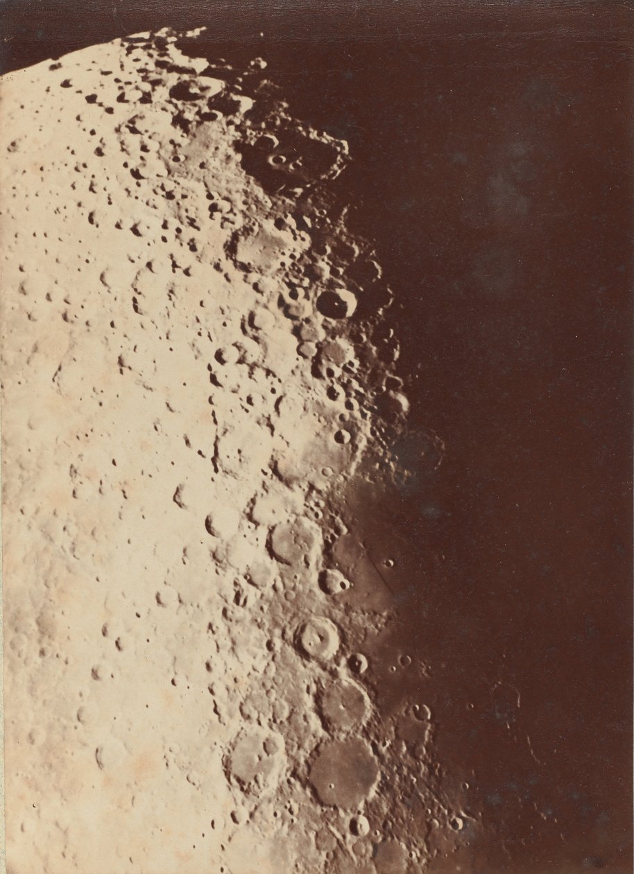 Photographie lunaire, Pôle Sud, 1890 - Paul Henry
