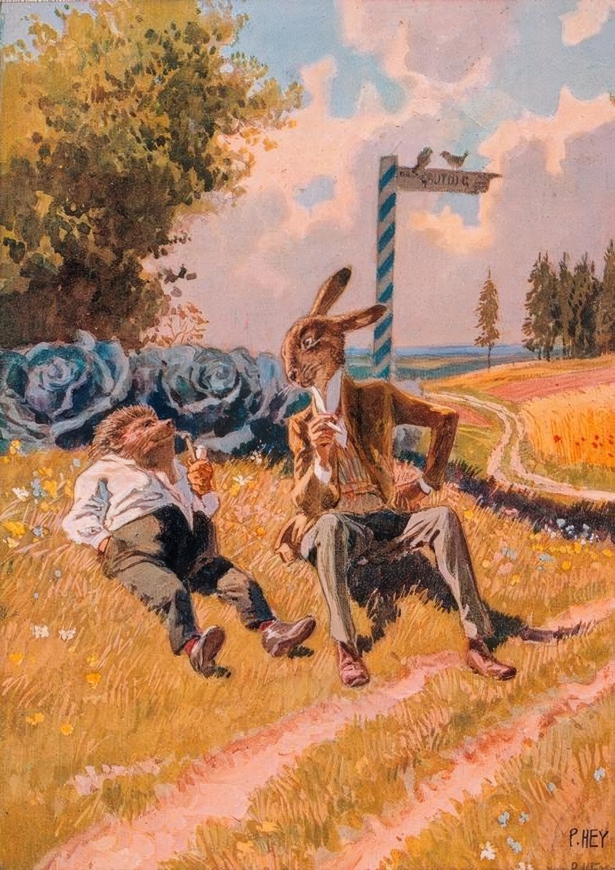 Le lièvre et le hérisson - Paul Hey