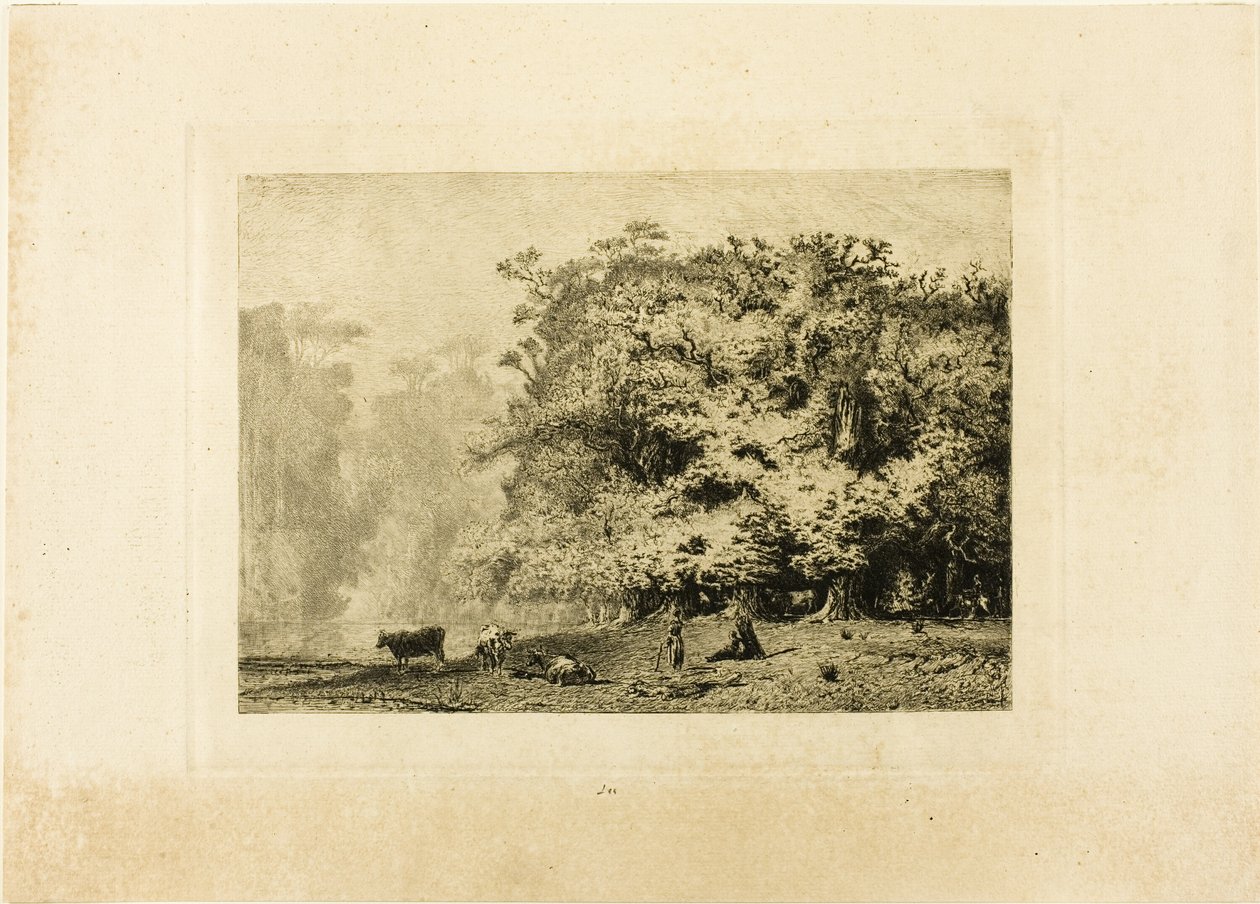 Près de Fontainebleau - Paul Huet