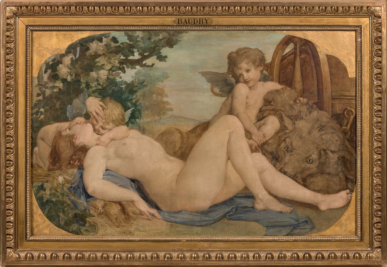 Cybèle et Amphitrite, 1859 - Paul Jacques Aimé Baudry