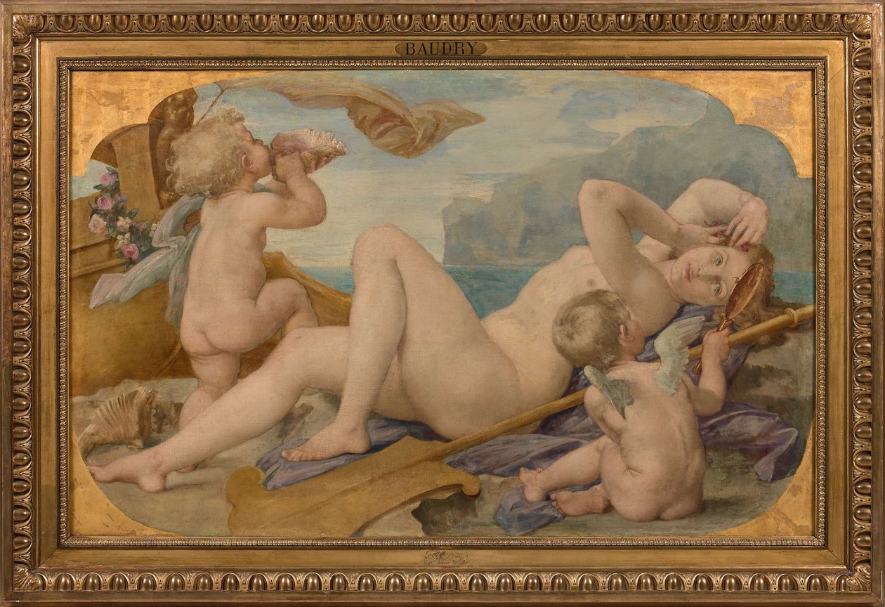 Cybèle et Amphitrite, 1859 - Paul Jacques Aimé Baudry