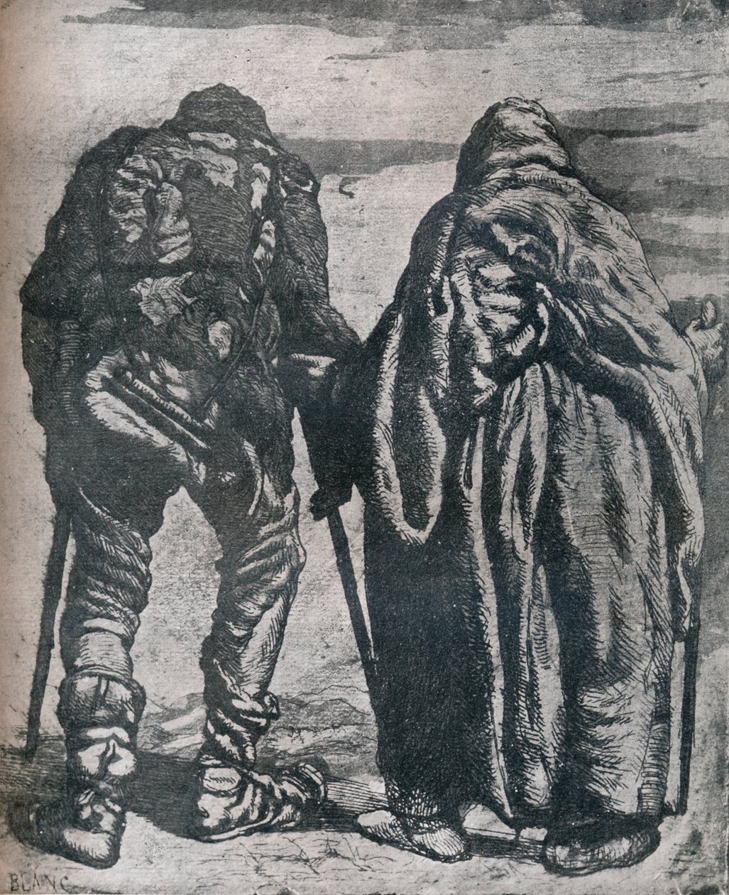 Vagabonds, XIXe siècle, 1924 - Paul Joseph Blanc