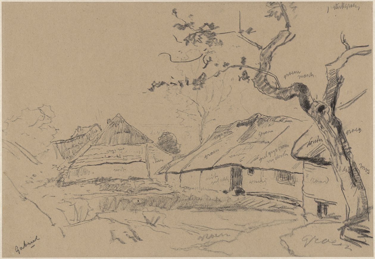 Maisons paysannes - Paul Joseph Constantin Gabriel