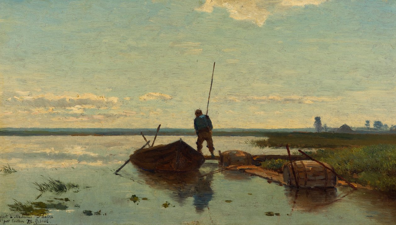 Paysage de polders - Paul Joseph Constantin Gabriel