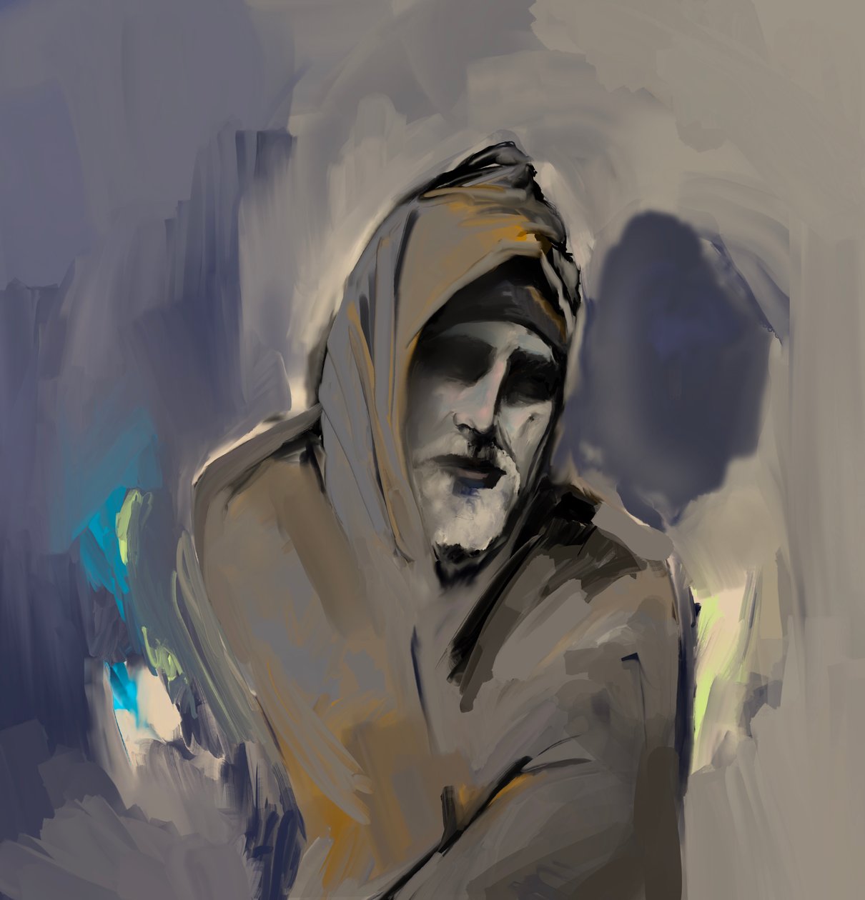 Prométhée, 2024 (art numérique) - Paul Kempton