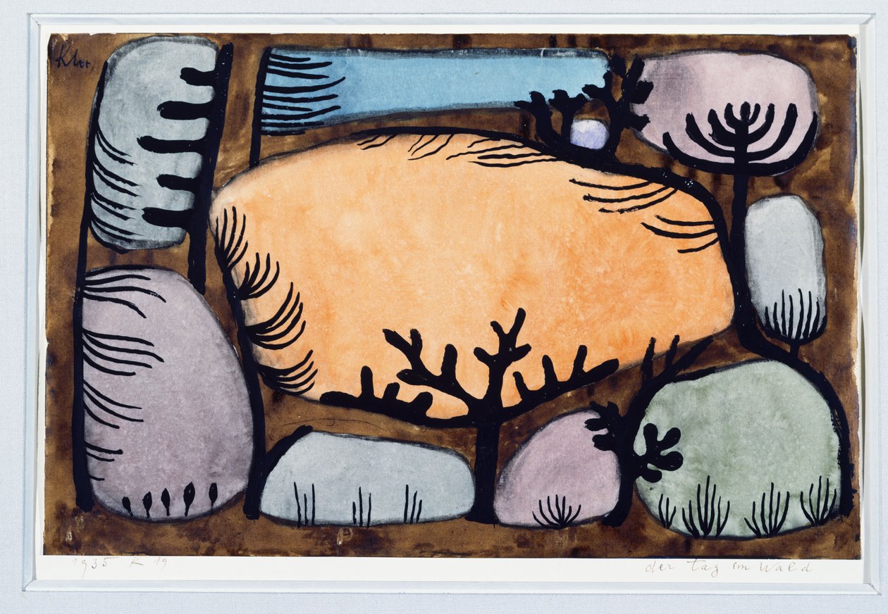 Une Journée dans la Forêt - Paul Klee