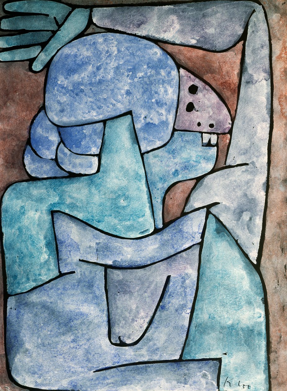 Une dame calomniatrice - Paul Klee