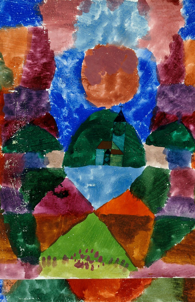 Vue Comprimée de Tegernsee - Paul Klee