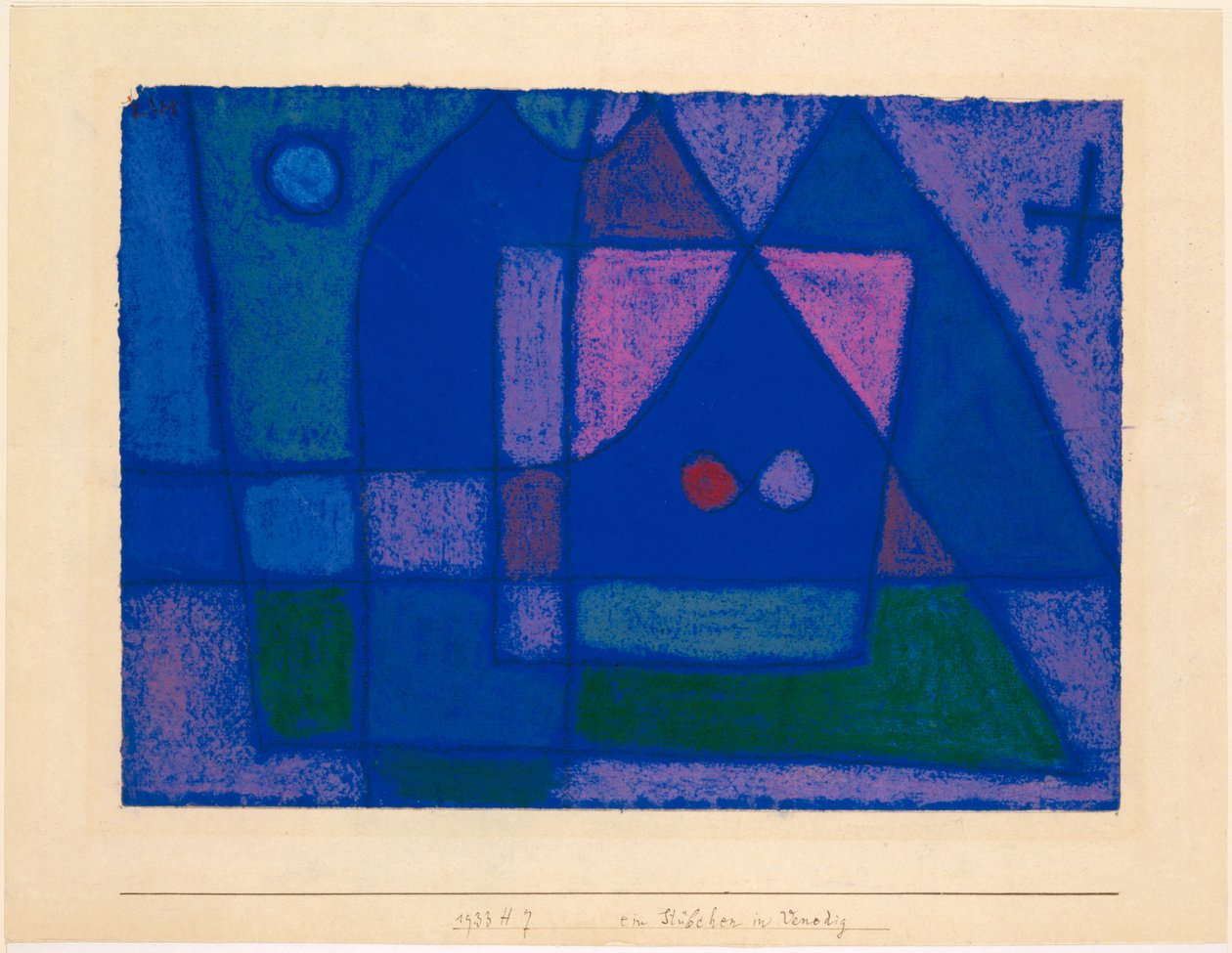 Une petite chambre à Venise, 1933 - Paul Klee