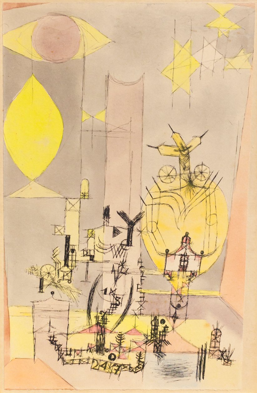 Américain Japonais (Amerikanisch Japanisch) - Paul Klee