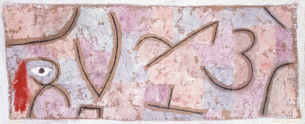 Cheveux frappants - Paul Klee