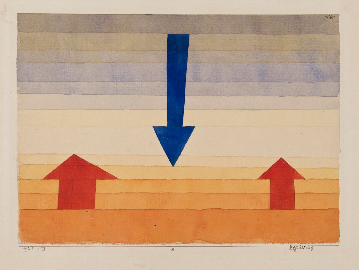 Salutation, 1922 - Paul Klee