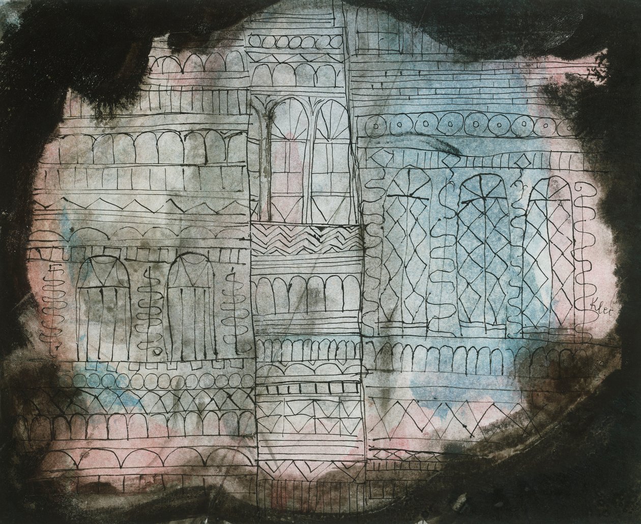 Château en Feu - Paul Klee