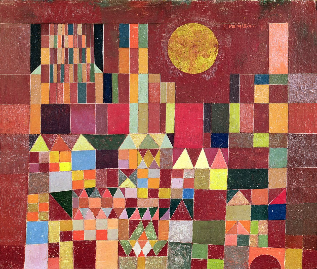 Château et Soleil - Paul Klee