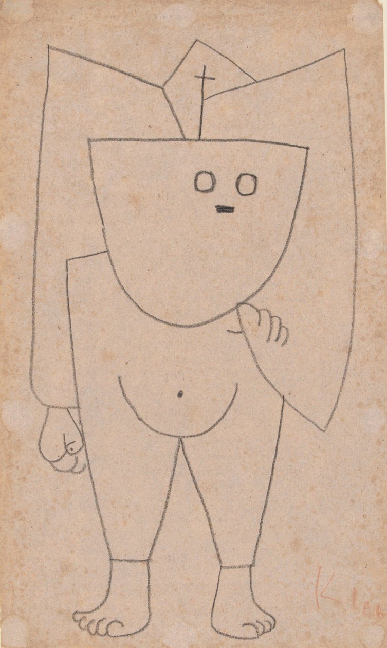 Fantôme chrétien Christliches Gespenst, 1939 - Paul Klee