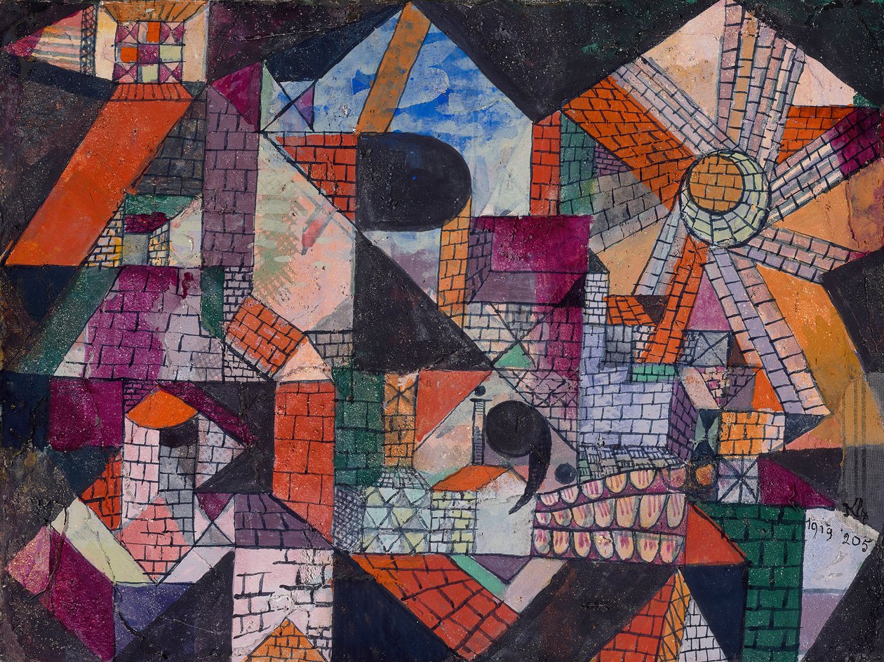 Ville R, 1919 - Paul Klee