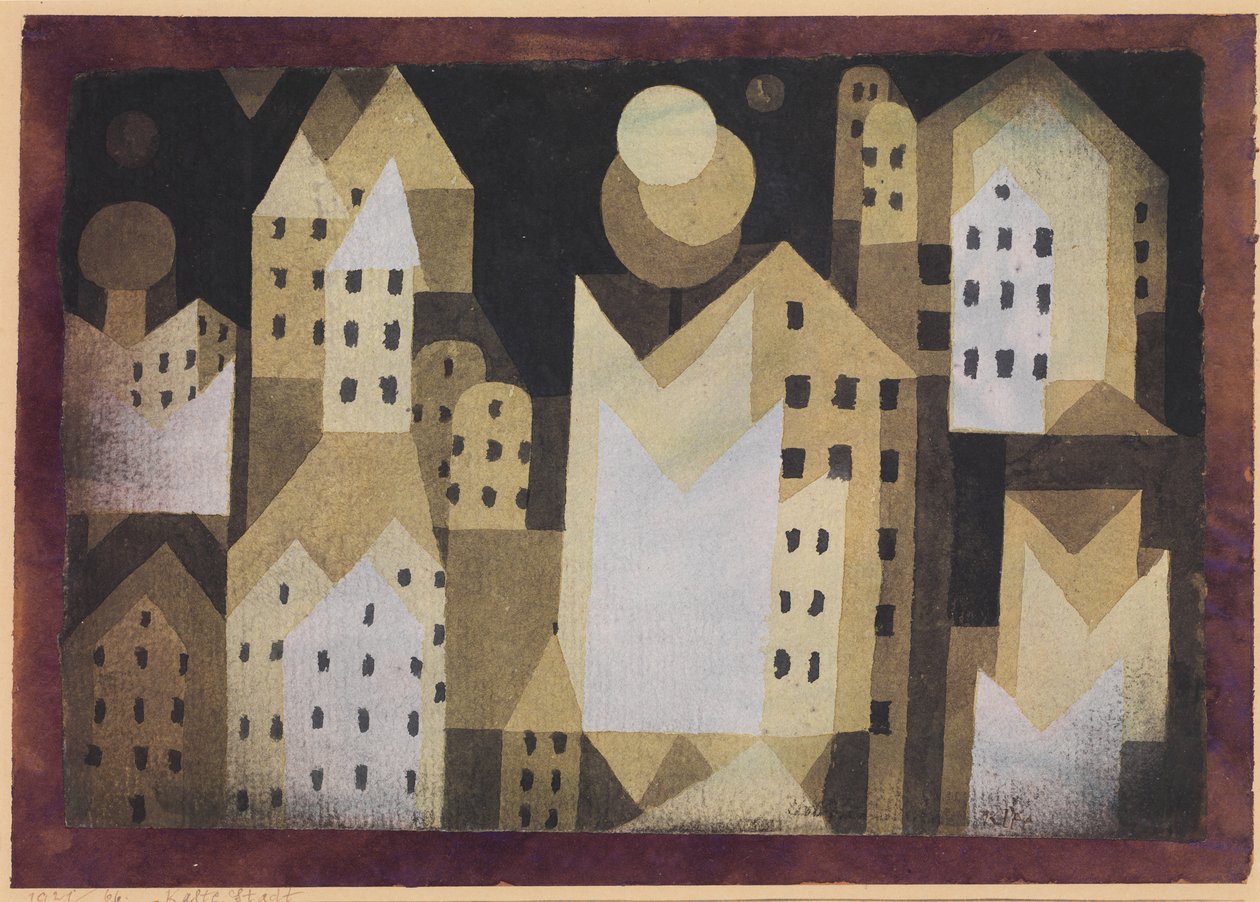 Ville froide - Paul Klee