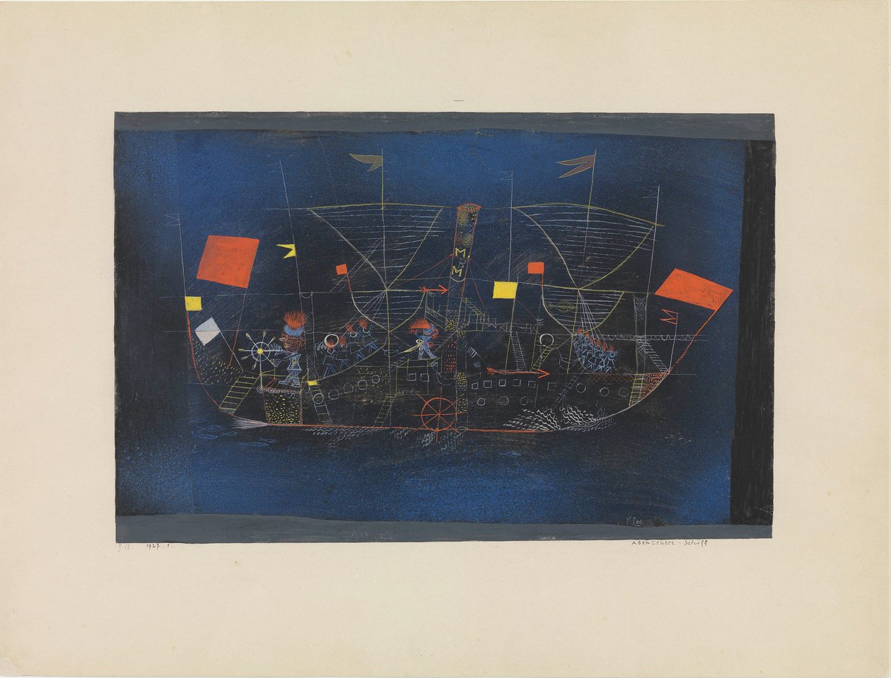 Das Abenteuerschiff - Paul Klee