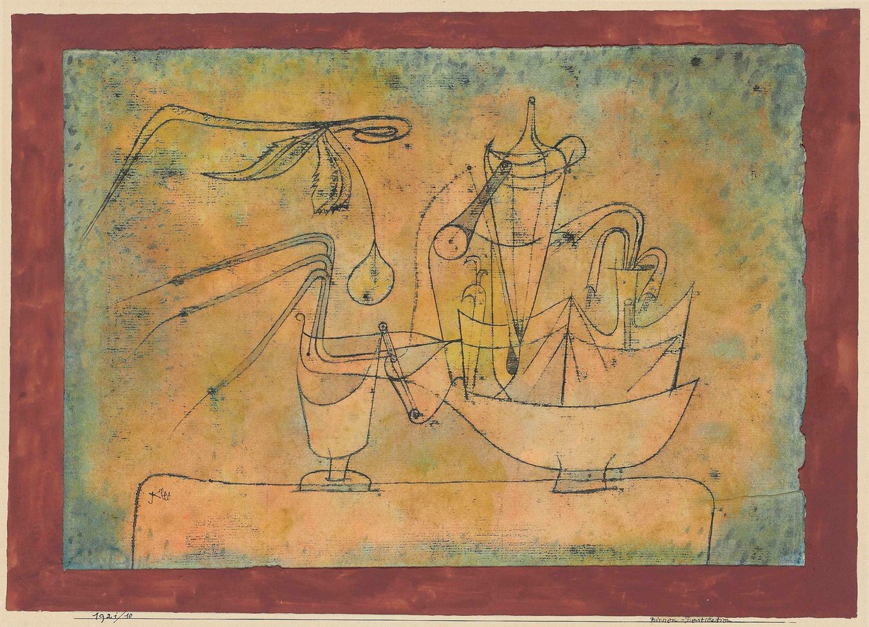 Distillation de poires, 1921 - Paul Klee