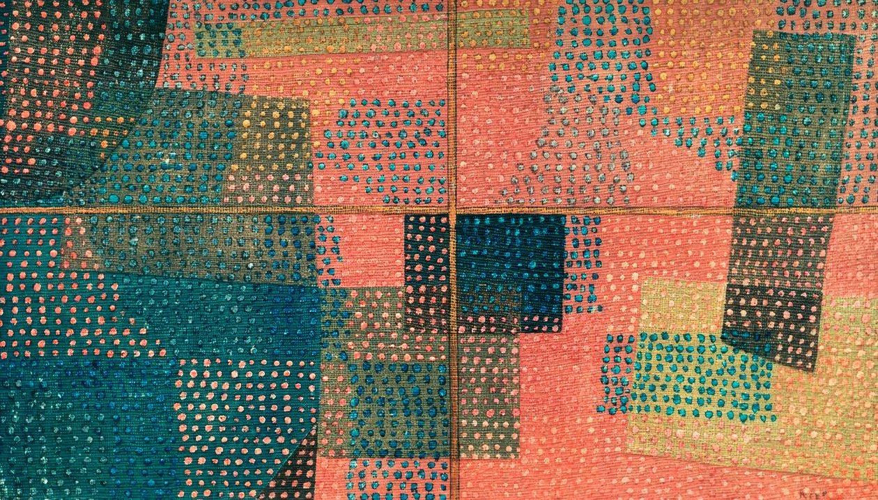 À travers une fenêtre - Paul Klee