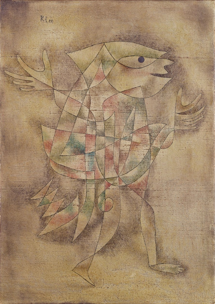 Fou en transe Narr in Trance, 1929 - Paul Klee
