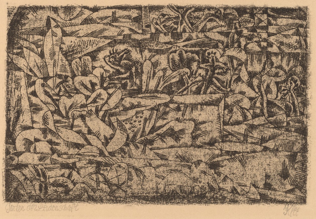 Jardin de la passion - Paul Klee