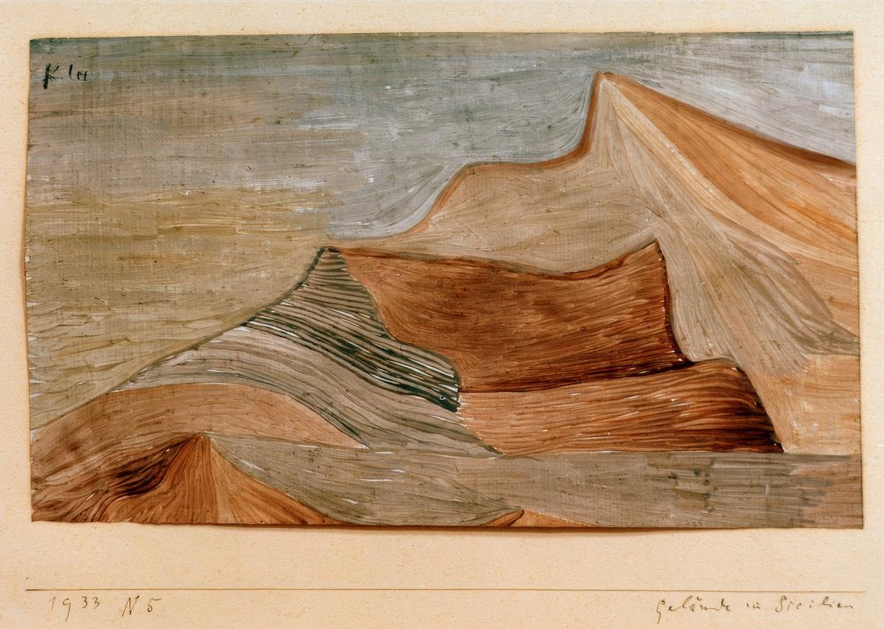Terrain au sud - Paul Klee
