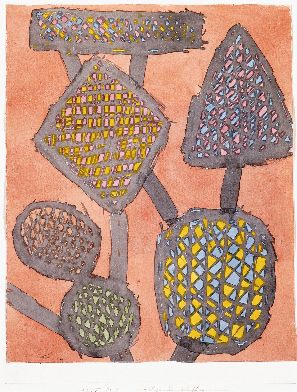 Armes croissantes - Paul Klee