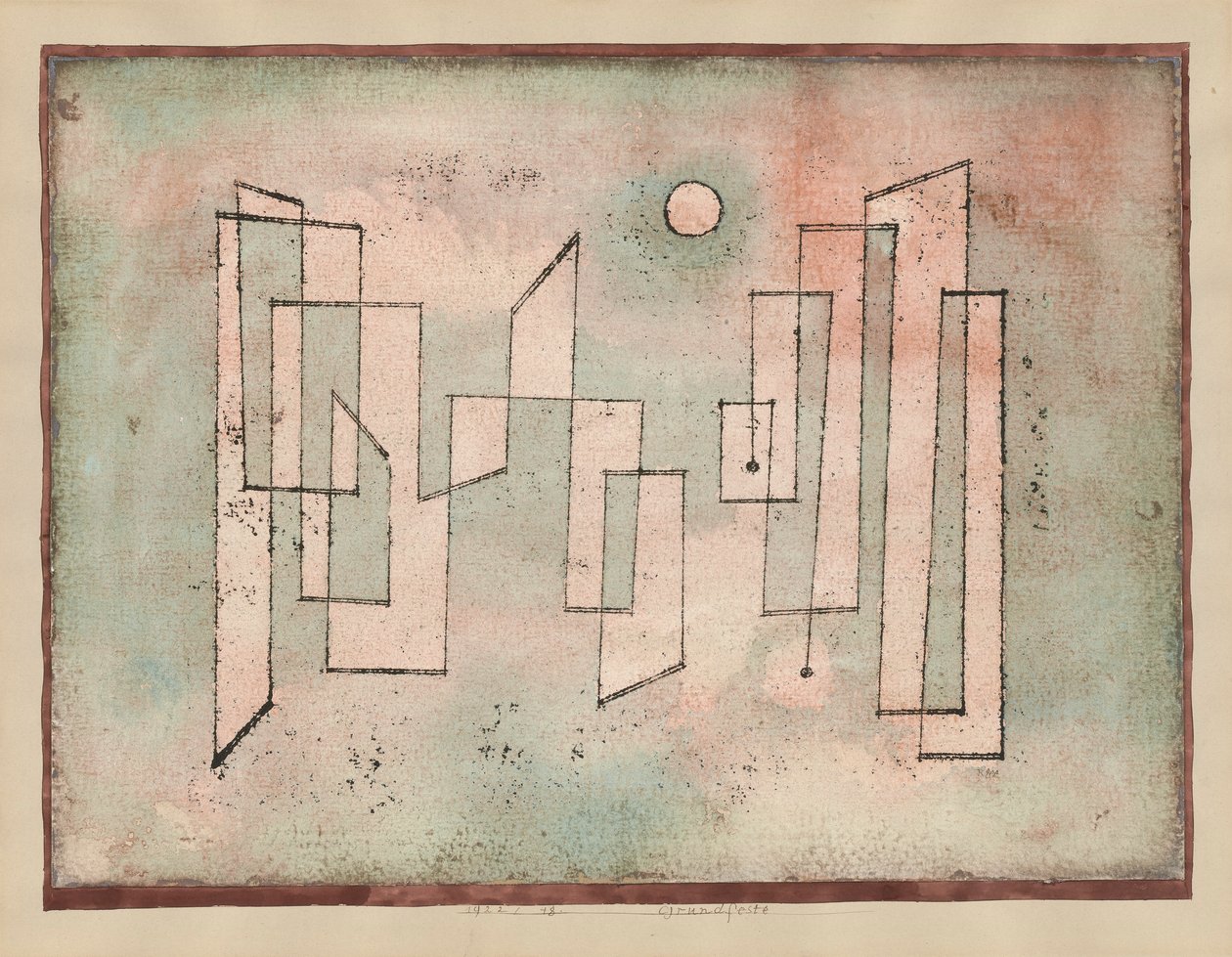 Grundfeste (Fondation) - Paul Klee