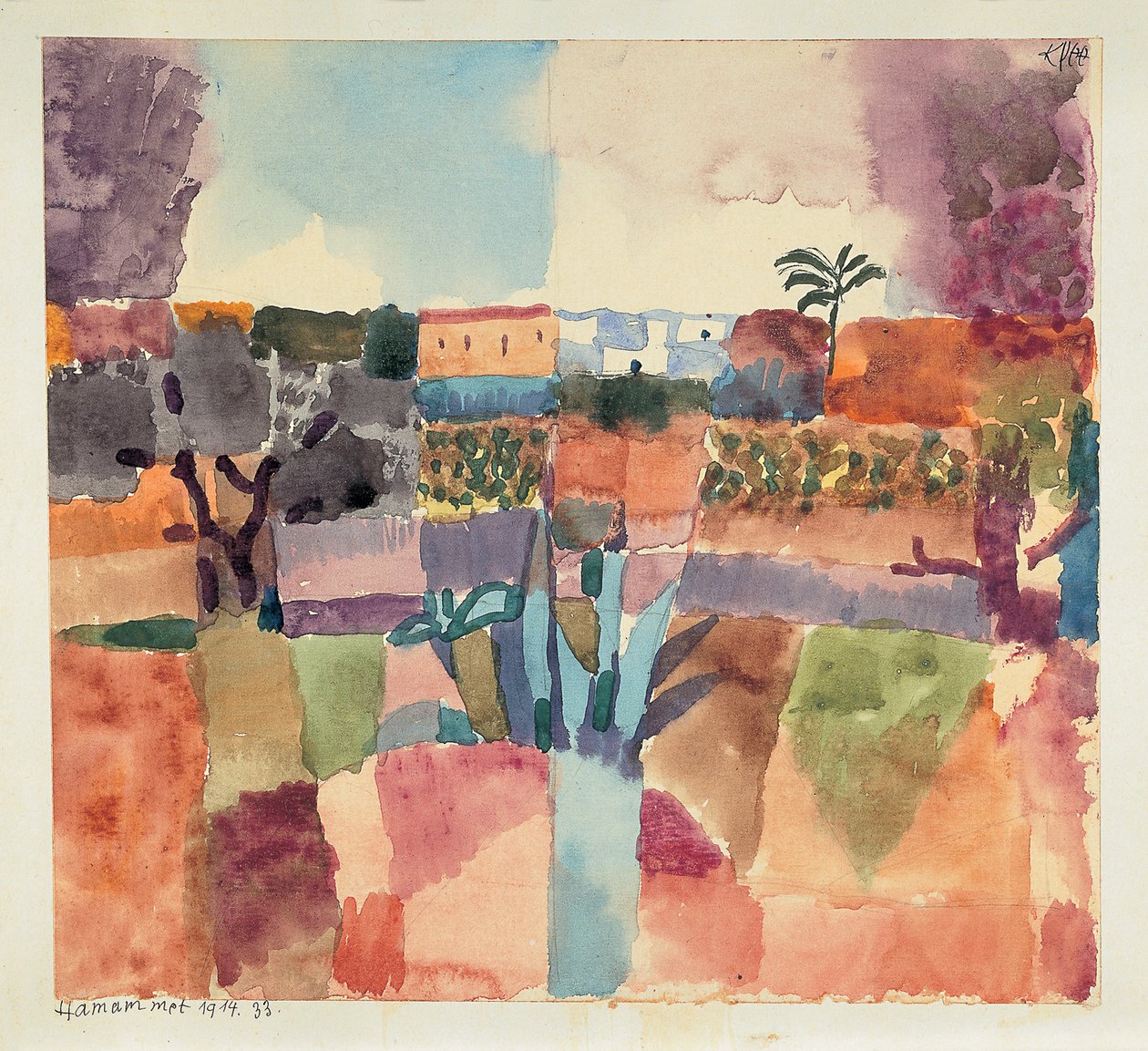 Hammamet, 1914 - Paul Klee