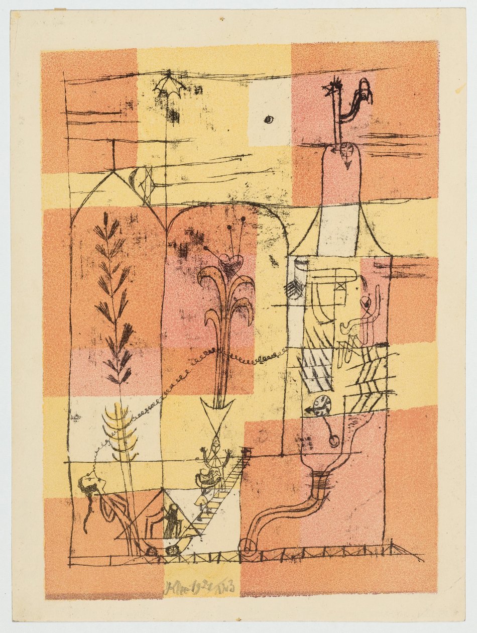 Scène Hoffmannesque, 1921 - Paul Klee