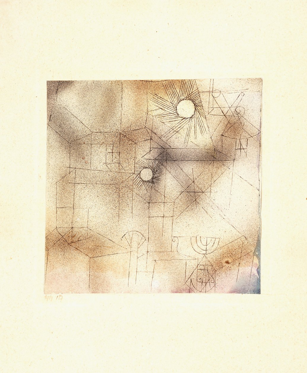 Maison au soleil - Paul Klee