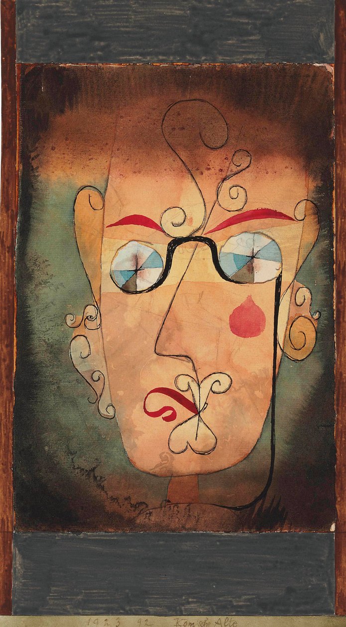 Vieille femme comique, 1923 - Paul Klee