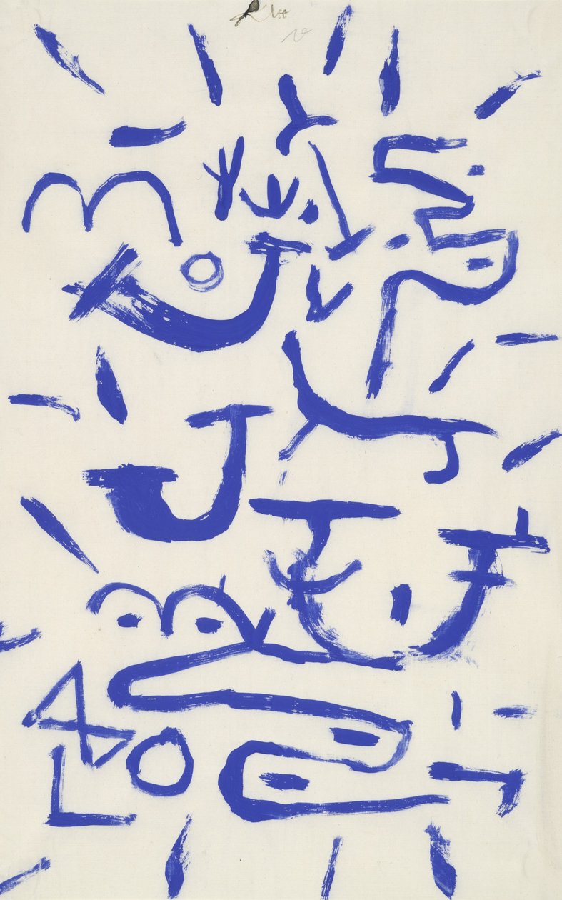 Rampant et grimpeur - Paul Klee