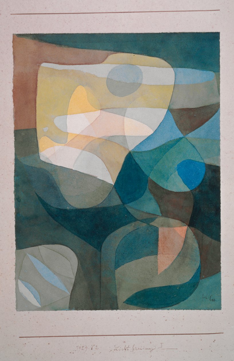 Élargissement de la lumière I, 1929 - Paul Klee