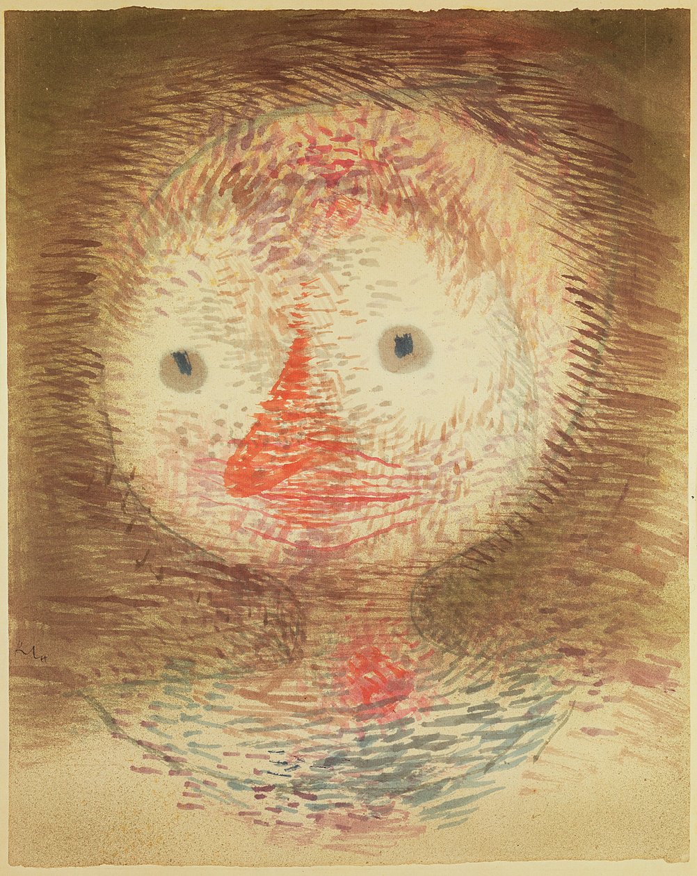 Masque : Fille idiote - Paul Klee