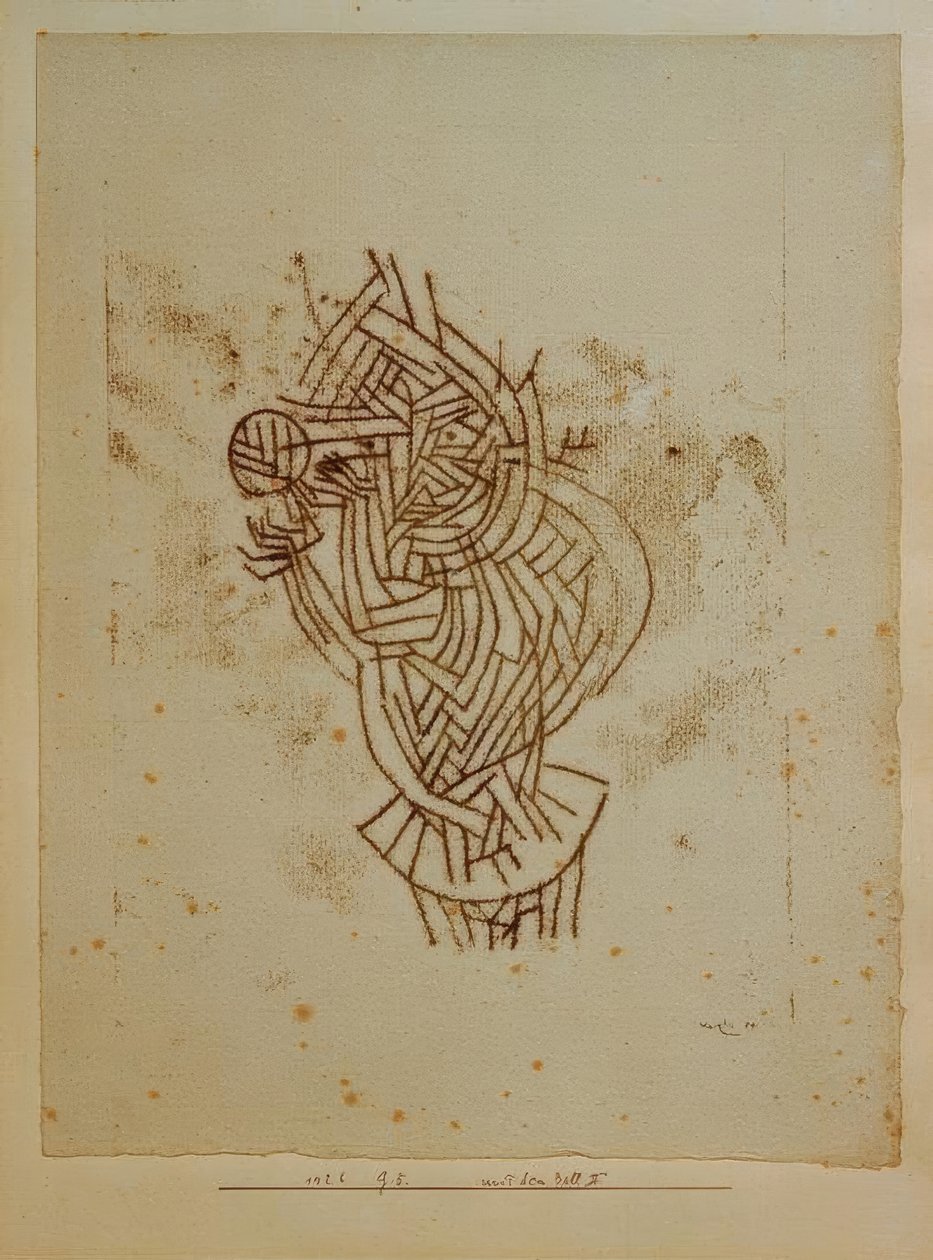 Avec le ballon II - Paul Klee