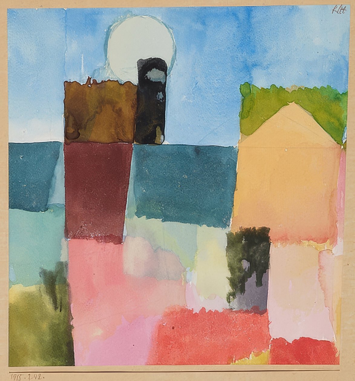 Lever de lune (St. Germain). 1915/242 - Paul Klee