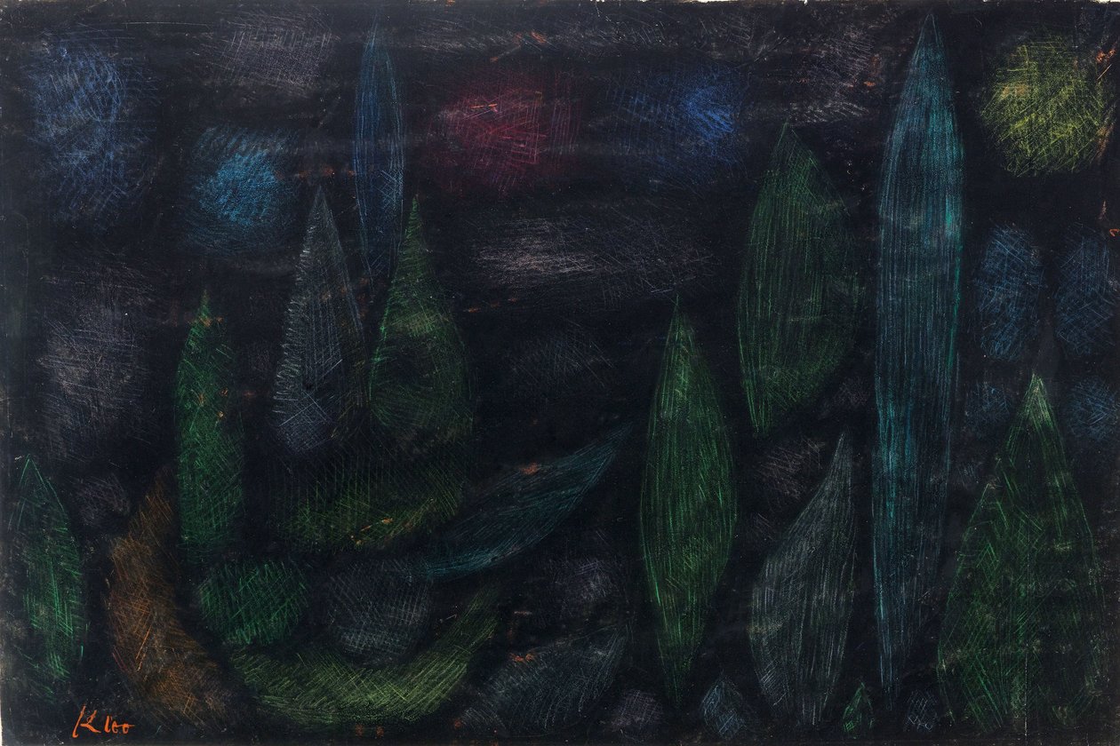 Paysage nocturne, 1937 - Paul Klee