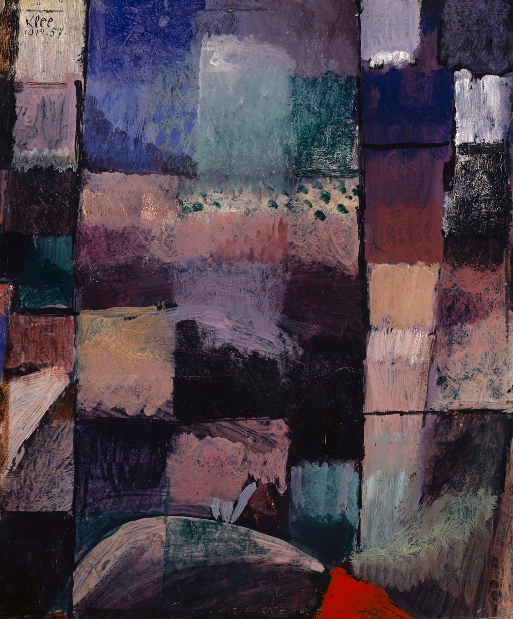 Sur un motif de Hammamet, 1914 - Paul Klee