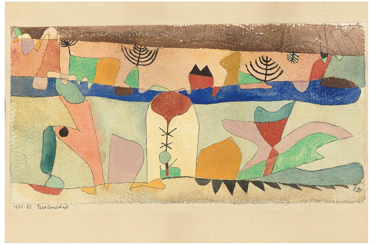 Paysage de parc - Paul Klee